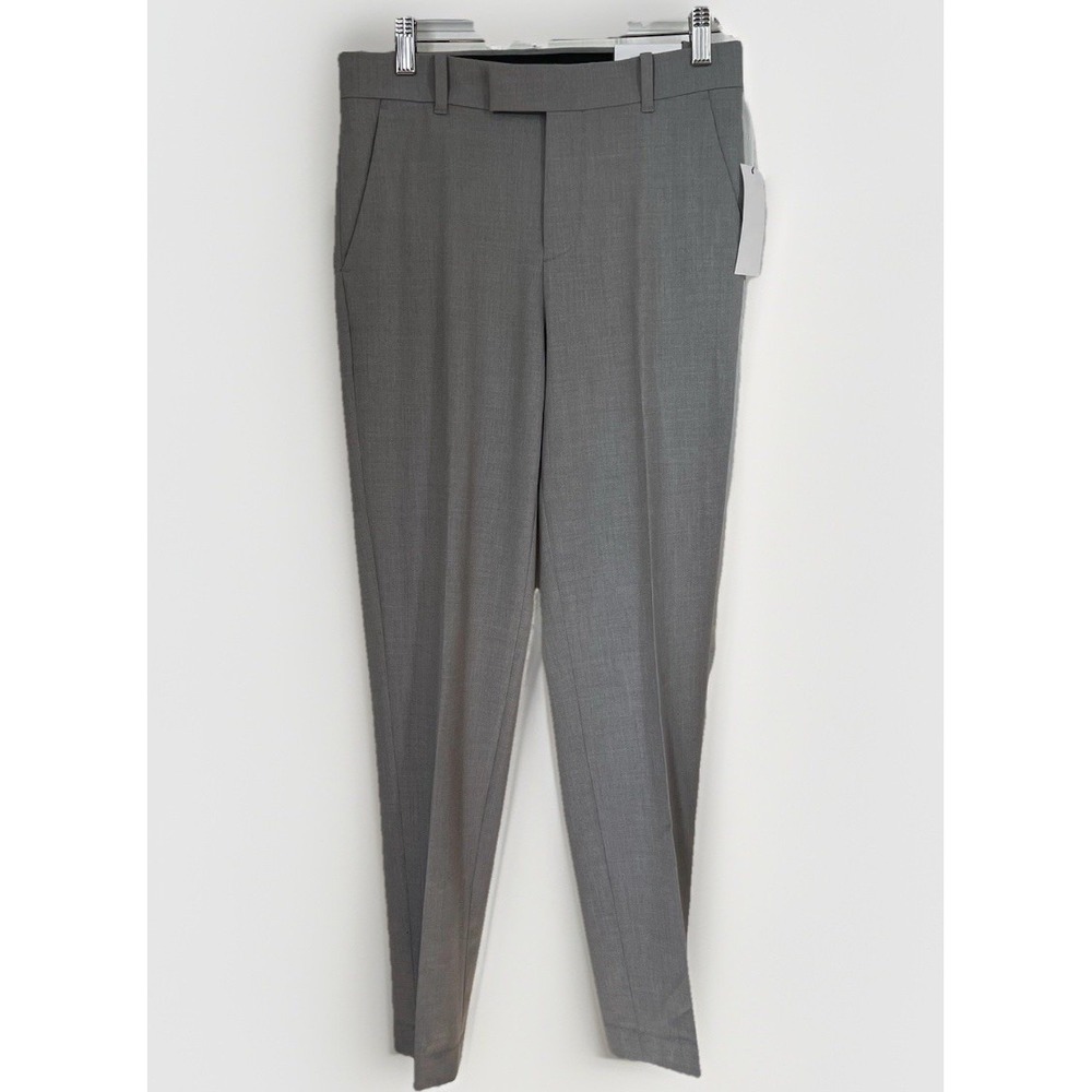 Calvin Klein X Slim Fit Gray Stretch Dress Pants Women's Size 14 NWT Career Work